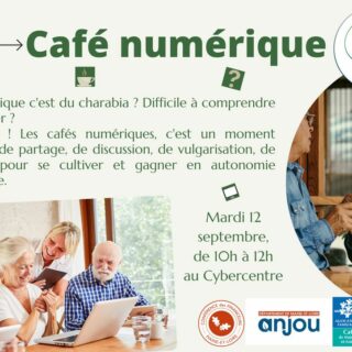 Café numérique, mardi 12 septembre 2023