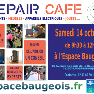 Repair Café, samedi 14 octobre 2023