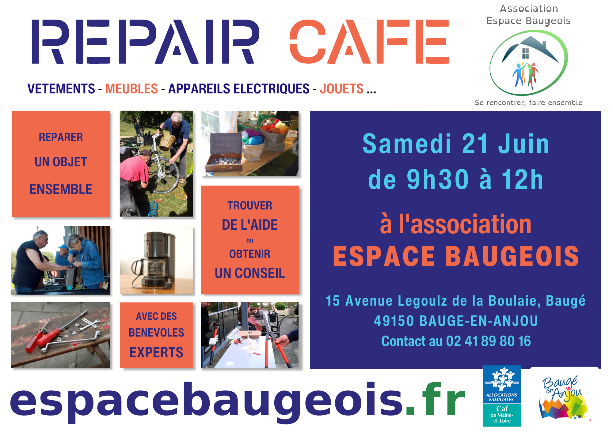 Repair Café du mois de décembre