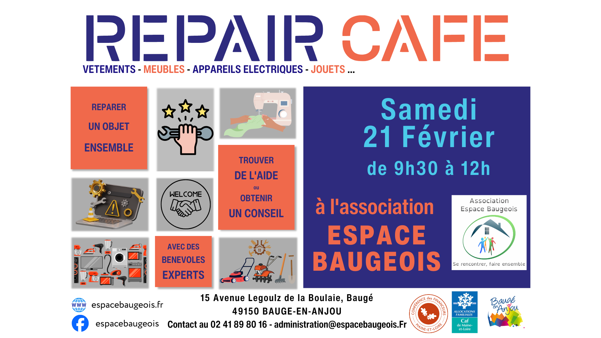 Repair Café du mois de décembre