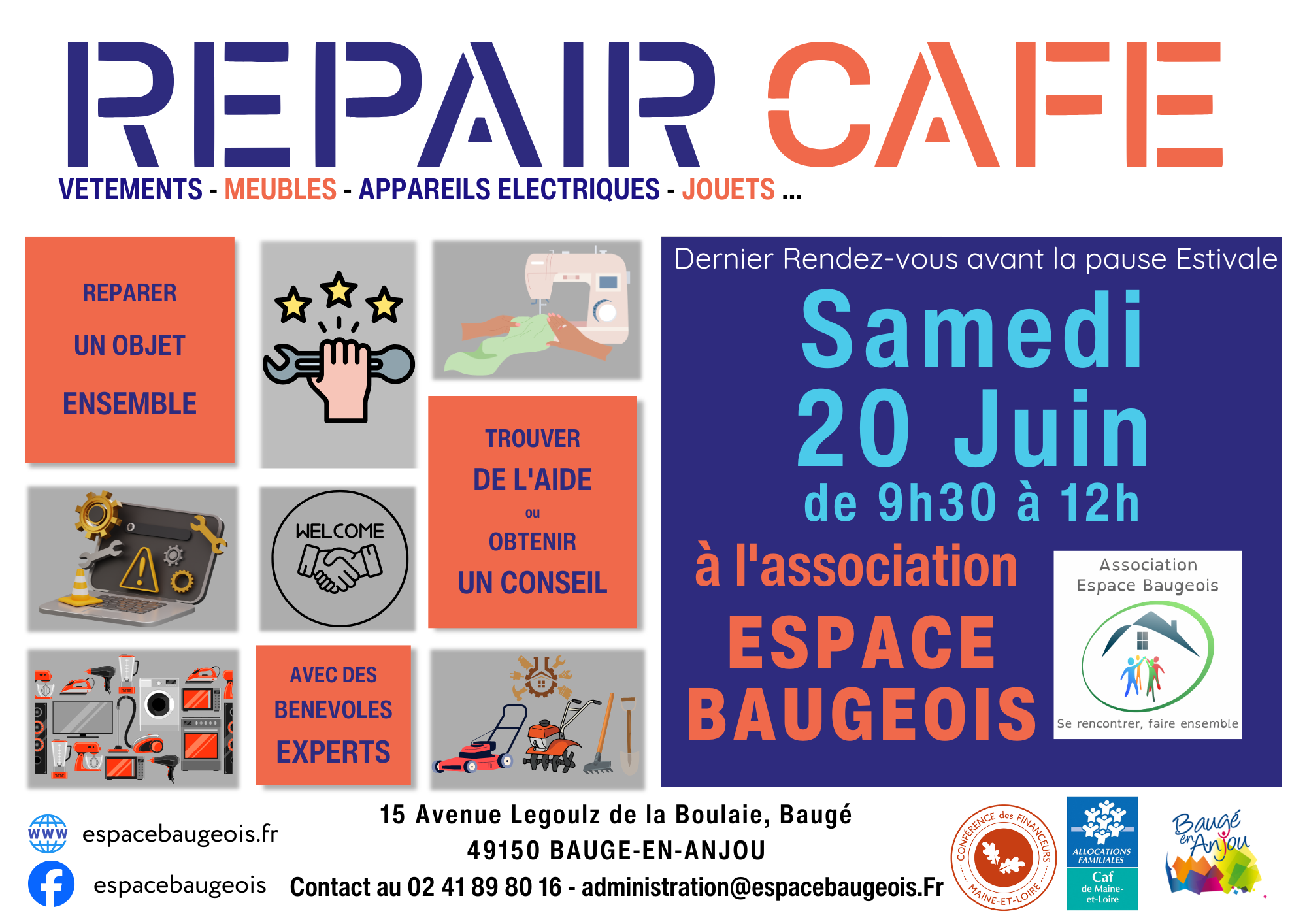 Repair Café du mois de décembre