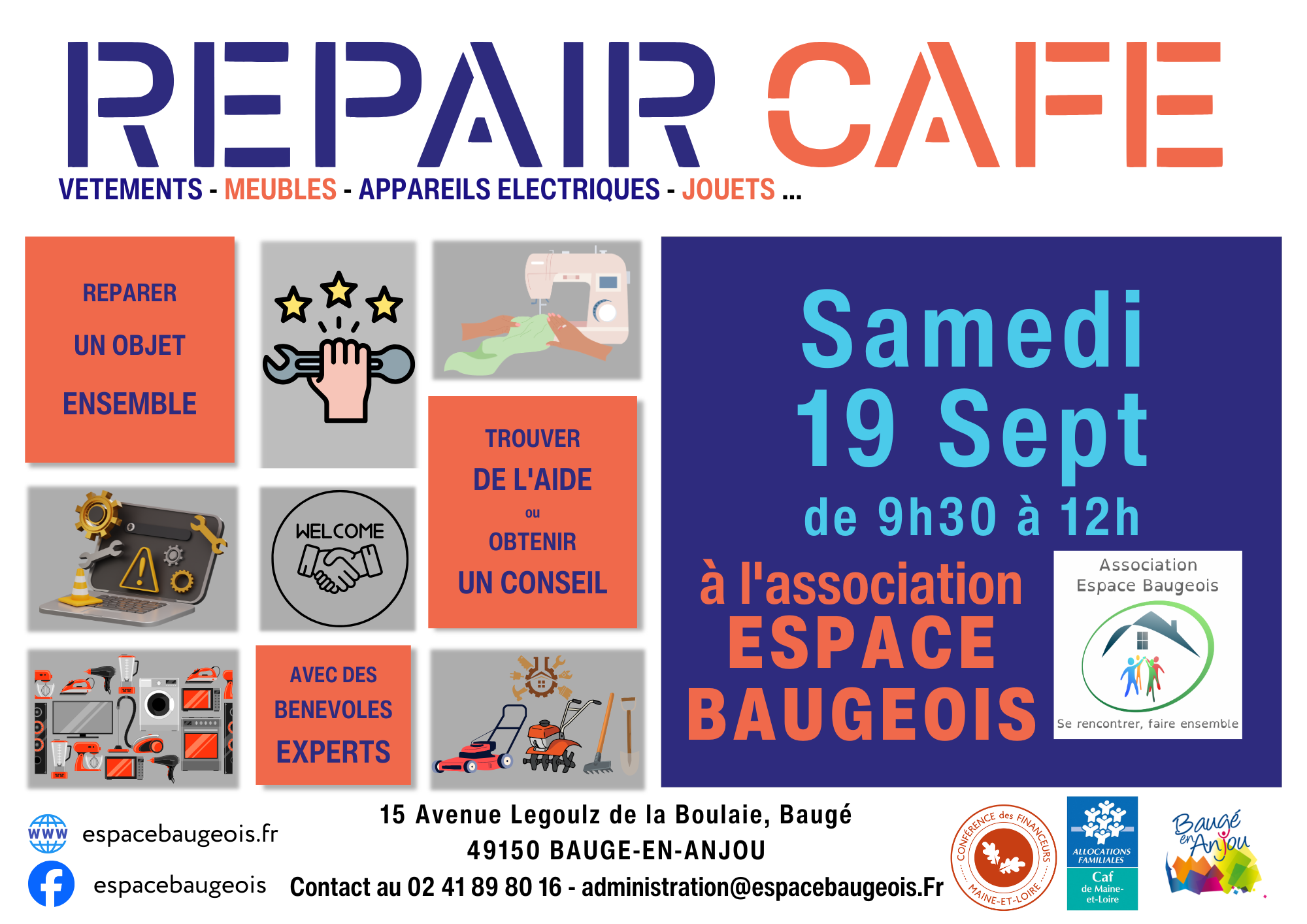 Repair Café du mois de décembre