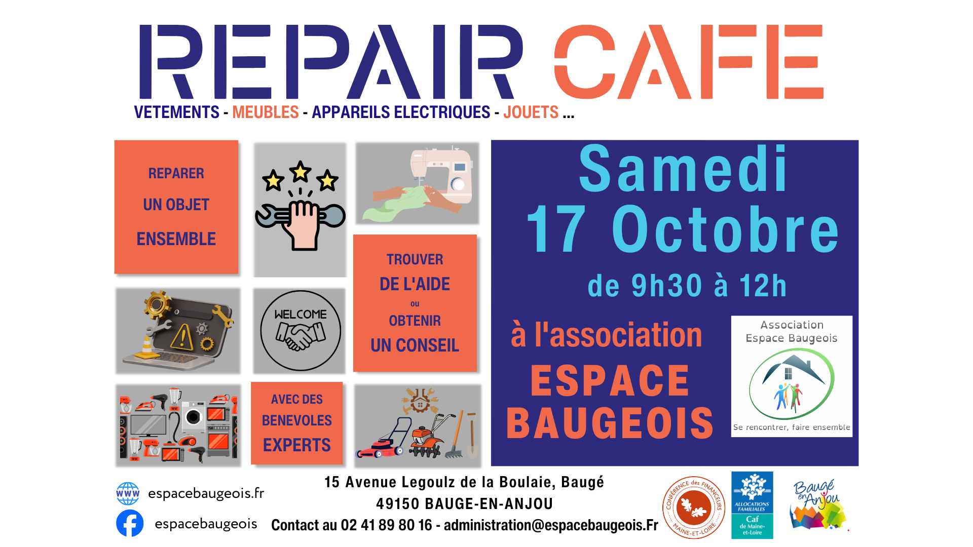 Repair Café du mois de décembre